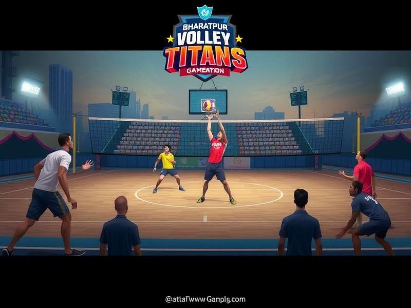 Bharatpur Volley Titans Gameplay